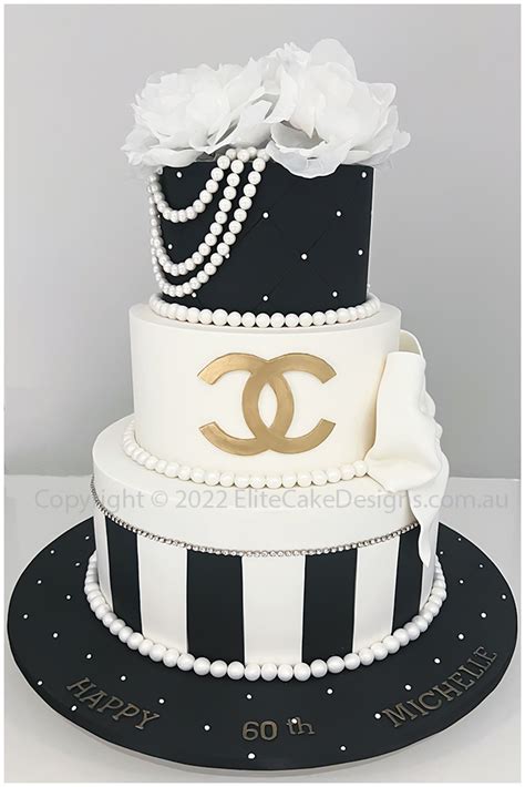 chanel design cake|elegant Chanel cakes.